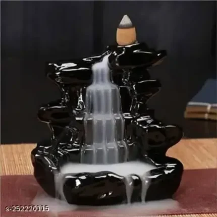 PICKARTME Ceramic Showpiece Figurine Jharna smoke fountain with 20 Bacflow cones