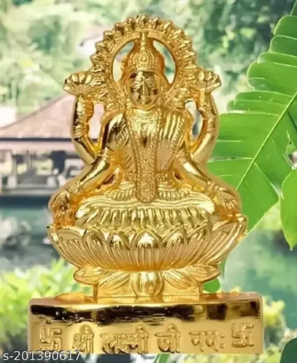 Shri Laxmi Mata Idol for Diwali Puja Laxmi Maa Murti for Puja tabel or Temple