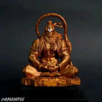Lord Hanuman, Bajrangbali Statue, Hanuman ji ki murti, God idols for car dashboar decor idols, Murti for car dashboard - 8 cm